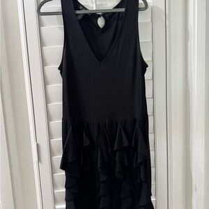 Elegant Black Sleeveless Dress